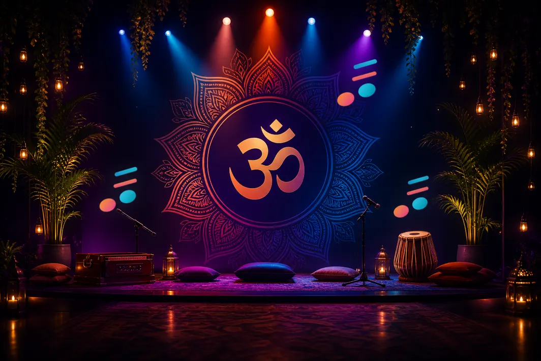 BhajanConnect devotional community artwork